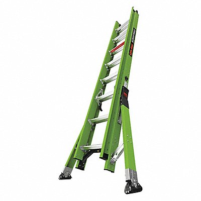 LITTLE GIANT 17216 Extension Ladder 375 lb Ld Cap. IAA Type