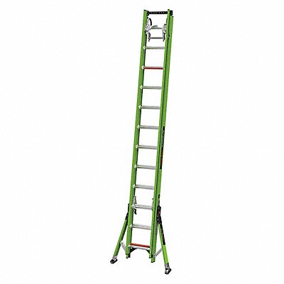 LITTLE GIANT 17624 Extension Ladder 375 lb Ld Cap. IAA Type