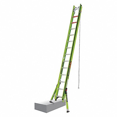 LITTLE GIANT 17628 Extension Ladder 375 lb Ld Cap. IAA Type