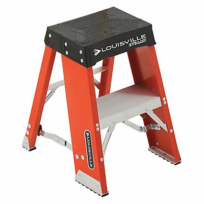 LOUISVILLE LADDER FY8002 Step Stand 375 lb Ld Cap. Fiberglass