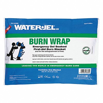 WATERJEL G3630P469000 Burn Wrap Blue 36 L 30 W