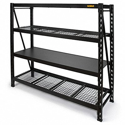 DEWALT DXST10000BLK Bulk Storage Rack 2 500lb Wood 4 Shelves