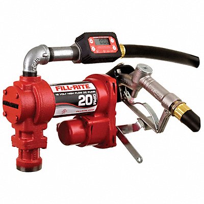FILL-RITE FR4219H Fuel Transfer Pump 1/4 HP 12VDC 20 gpm