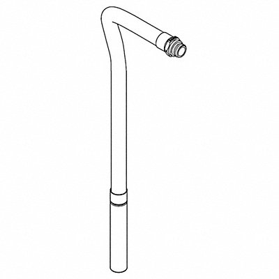 OVAL LSS80010 Hose and Nozzle Assembly Aluminum/Rubber