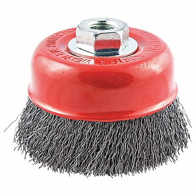 GRAINGER 66252839121 Crimped Wire Cup Brush 1-1/8 L Trim