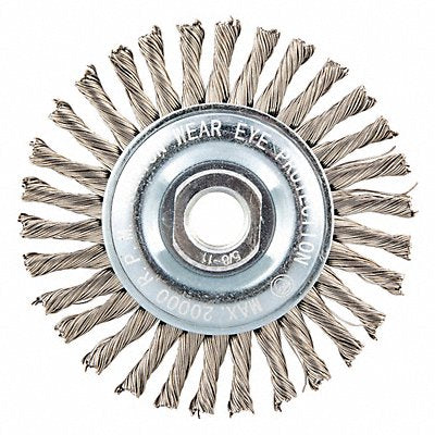 GRAINGER 66252838998 Wire Wheel Brush Arbor Hole Mount