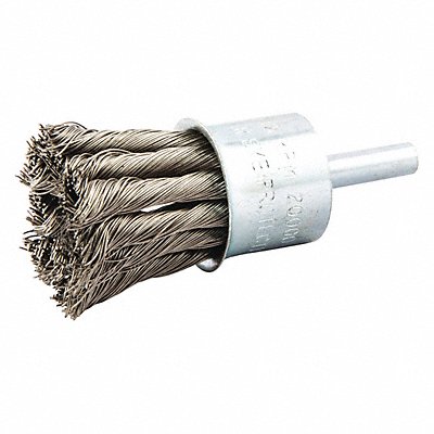 GRAINGER 66252838887 Knot Wire End Brush Shank Size 1/4
