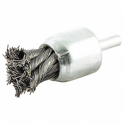 GRAINGER 66252838882 Knot Wire End Brush Shank Size 1/4