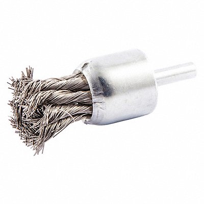 GRAINGER 66252838886 Knot Wire End Brush Shank Size 1/4