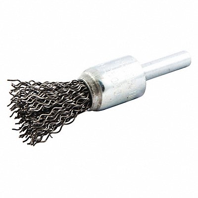 GRAINGER 66252838891 Crimped Wire End Brush Shank Size 1/4