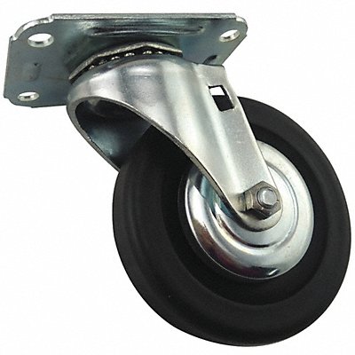 GRAINGER 416P27 Standard Plate Castor Swivel 140 lb.