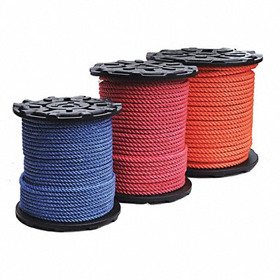 ALL GEAR AG3STP12B Rigging/Climbing Rope 1/2 Dia x 600 L