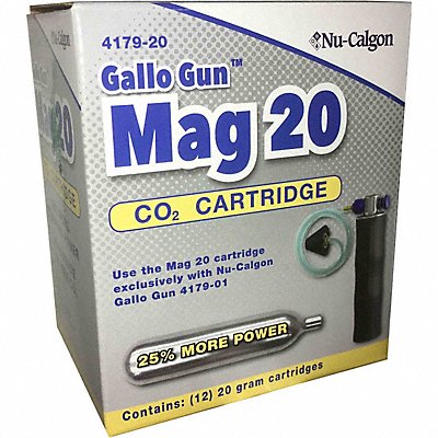 NU-CALGON 417920 CO2 Cartridge w/ Flexible Hose PK12