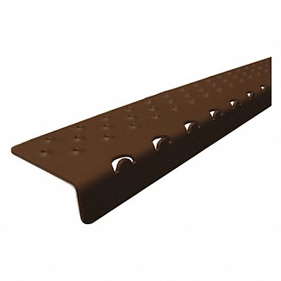 HANDI TREADS NSN122730BR0 Stair Nosing Brown 30 W 2-3/4 D