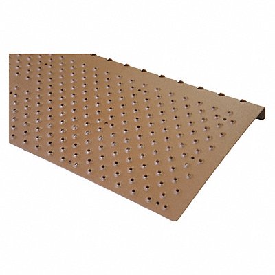 HANDI TREADS NSN129048BR0 Stair Nosing Brown 48 W 9 D