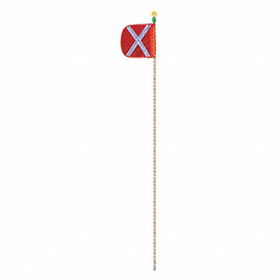 CHECKERS FSLEDW5OWAF Warning Whip 5 ft H Amber Light Bulb