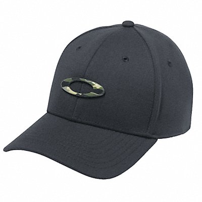OAKLEY 91154501YLXL Baseball Hat Cap Blk L/XL 7-3/8 Hat Size