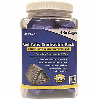 NU-CALGON 418540 Condensate Pan Treatment Gel Tablet