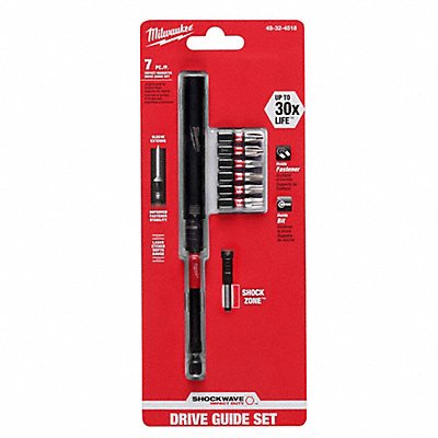 MILWAUKEE 48324518 Drive Guide 1/4 Hex Shank Sz Magnetic