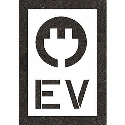 RAE STL11654815 Pavement Stencil 56 H 36 W 0.063 Thick