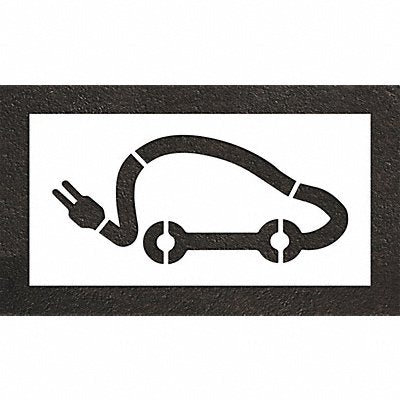 RAE STL10852421 Pavement Stencil 32 H 62 W 0.125 Thick