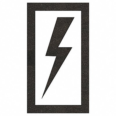 RAE STL10854822 Pavement Stencil 28 H 56 W 0.125 Thick