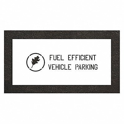 RAE STL10850427 Pavement Stencil 10 H 20 W 0.125 Thick