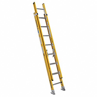WERNER 71162 Extension Ladder Fiberglass 16 ft IAA