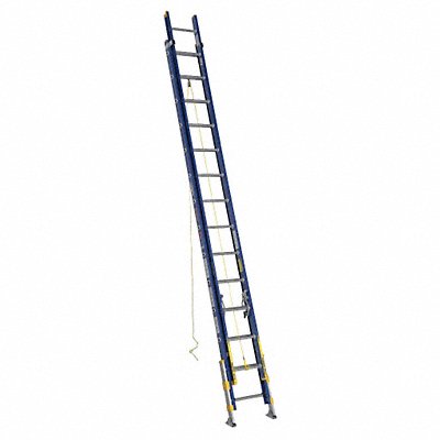 WERNER D82282EQ Extension Ladder Fiberglass 28 ft IA