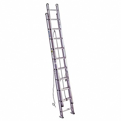 WERNER D5202 Extension Ladder Aluminum 20 ft IAA