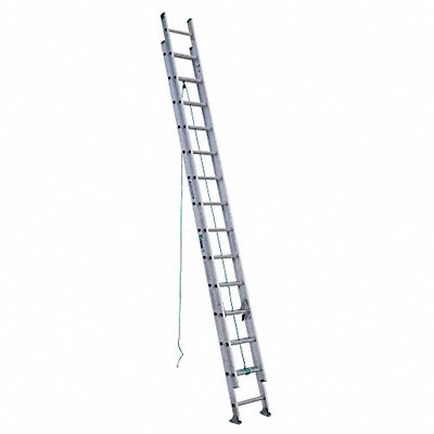 WERNER D12282 Extension Ladder Aluminum 28 ft II
