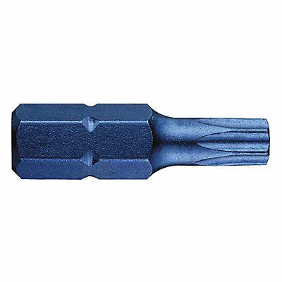 WESTWARD 41D627 Insert Bit SAE 1/4 Hex T30 1 PK5