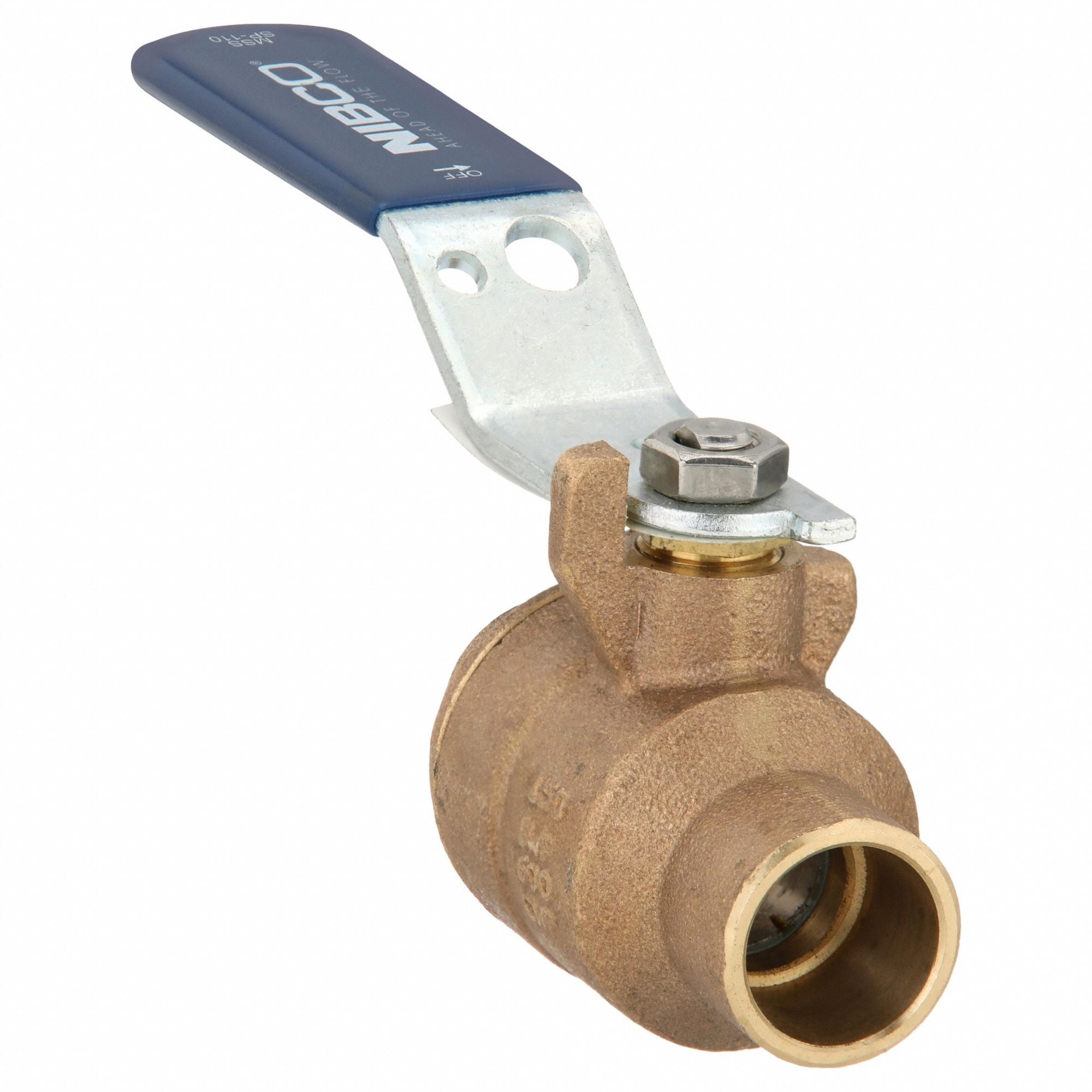 NIBCO S585706634 Manual 2-Way Ball Valve Comp Bronze