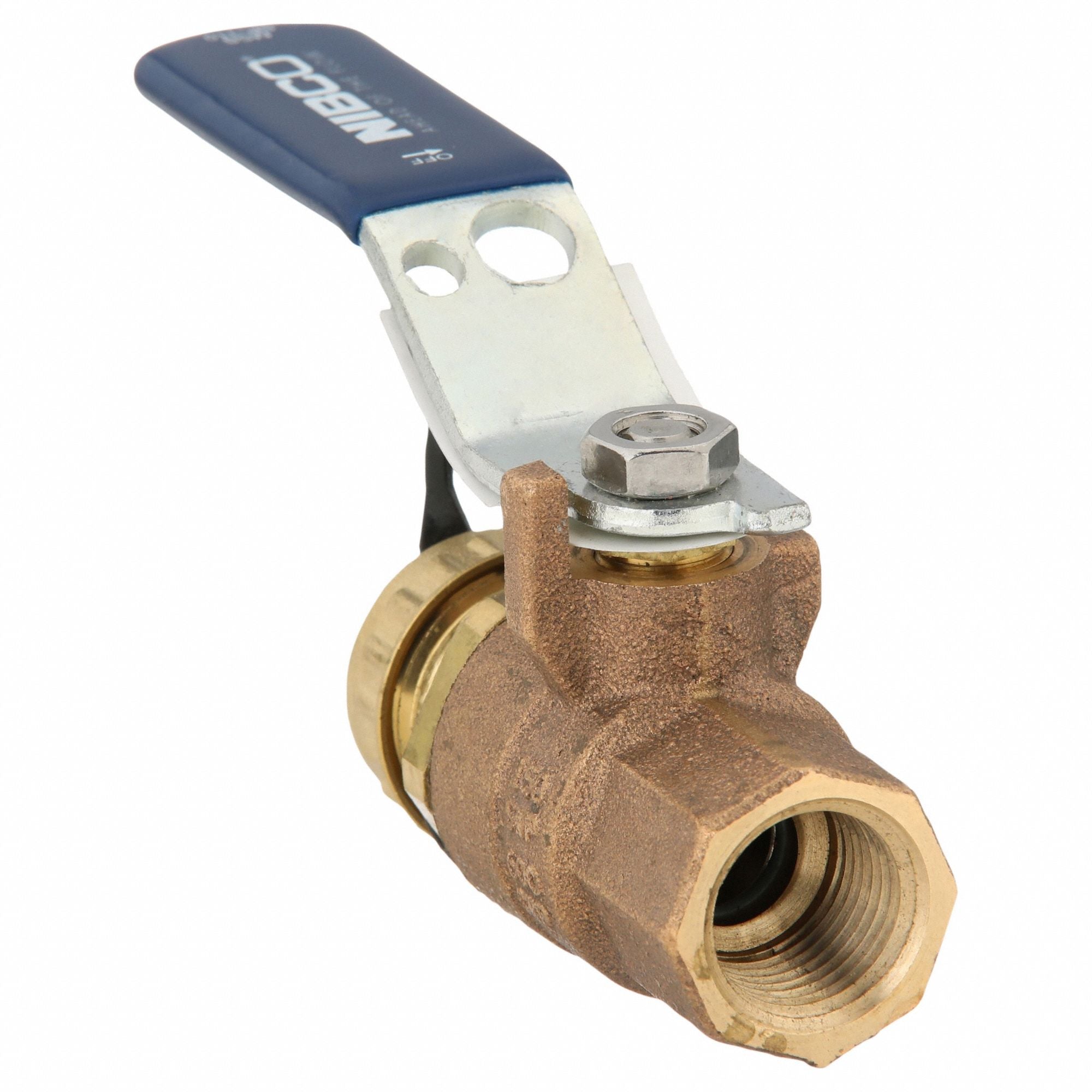 NIBCO T5857066HC12 Manual 2-Way Ball Valve NPT Bronze