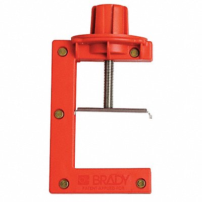 BRADY 121505 Butterfly Valve Lockout Fits Sz 2 to 4