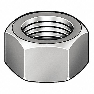 GRAINGER U510810870001 Hvy SS Pln 7/8 -9 1 7/16x55/64 18-8 5PK