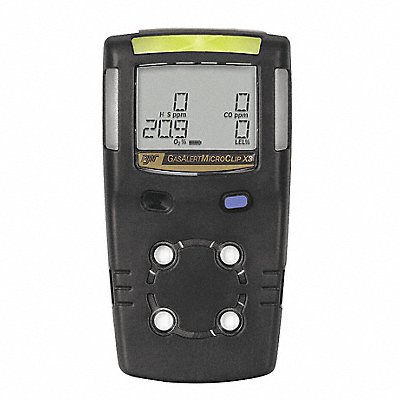 HONEYWELL MCX3XW0MBNA Multi-Gas Detector 3 Gas O2 LEL CO Black