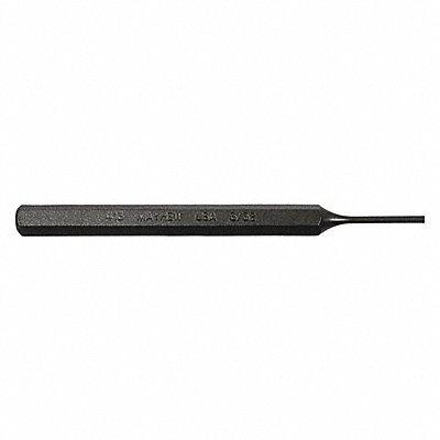 MAYHEW PRO 21001 Pin Punch 4-1/2in L 3/32in Tip Steel BO