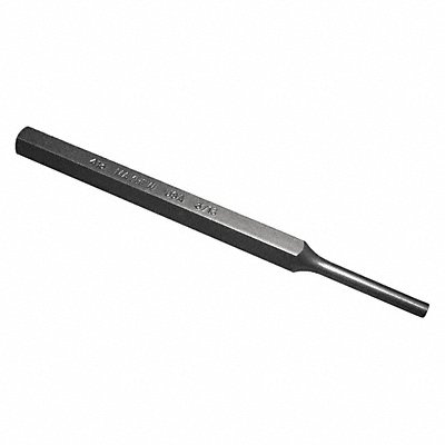 MAYHEW SELECT 71004 Pin Punch 5-1/4in L 3/16in Tip Steel