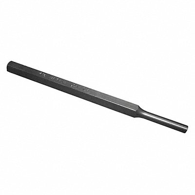 MAYHEW SELECT 71005 Pin Punch 5-3/4in L 1/4in Tip Steel