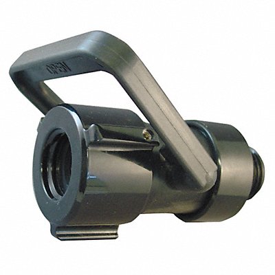 MOON AMERICAN 5421024 Fire Hose Nozzle Twist Plastic/Aluminum