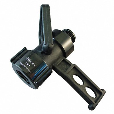 MOON AMERICAN 542P1524 Fire Hose Nozzle Twist Plastic/Aluminum