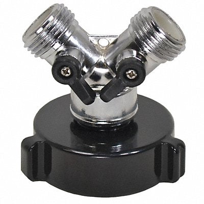 MOON AMERICAN 4281520754 Hazmat Adaptor 5 L Alum /Nickel Brass