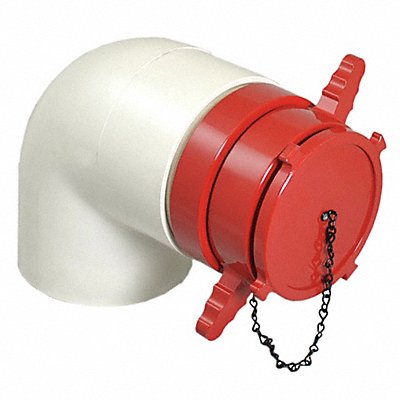 MOON AMERICAN 294605025 Dry Hydrant 90 Adaptor 5 In Female
