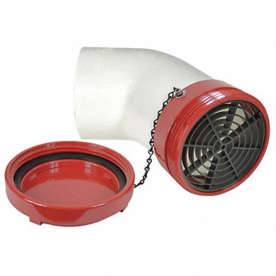 MOON AMERICAN 295605025 Dry Hydrant 45 Adaptor 5 In Male
