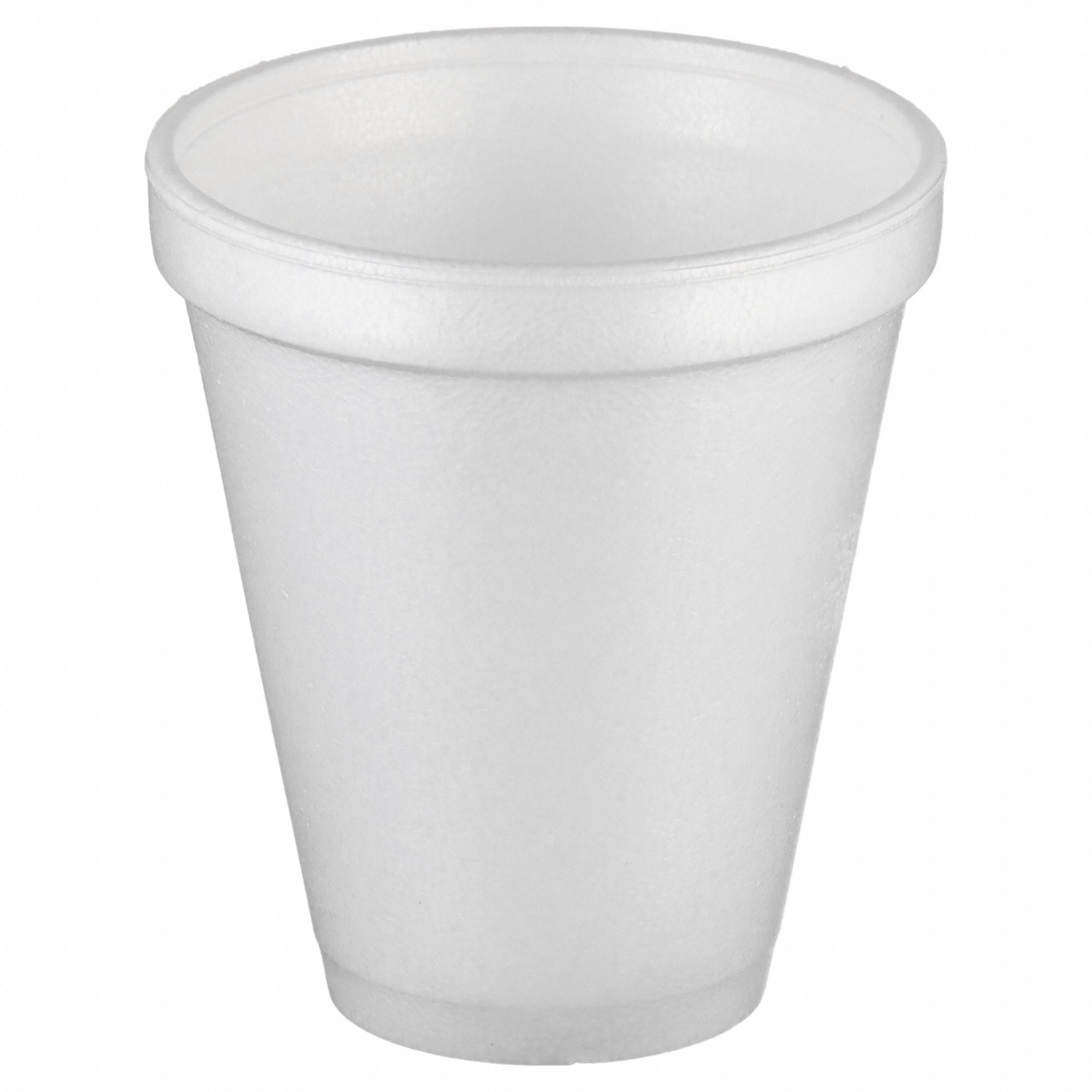 DART 10J10 Disposable Hot Cup 10 oz WH Foam PK1000