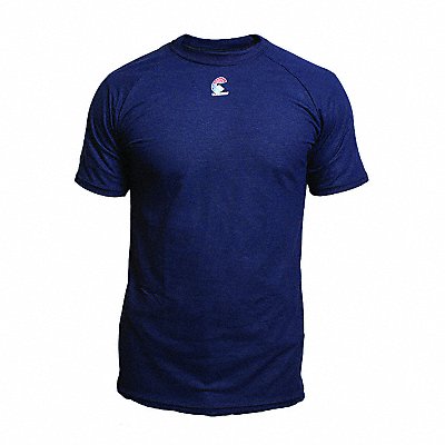 NATIONAL SAFETY APPAREL C52FKSR2X H3392 FR T-Shirt Navy 2XL