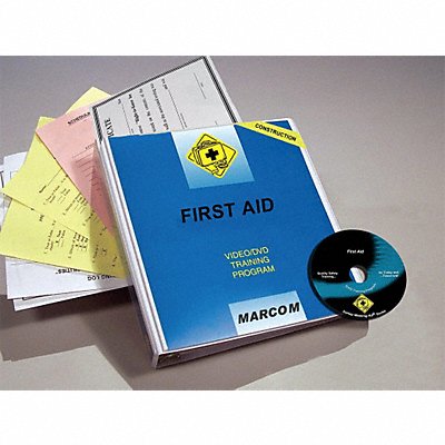 MARCOM V0000849ST DVD Spanish First Aid/Construction