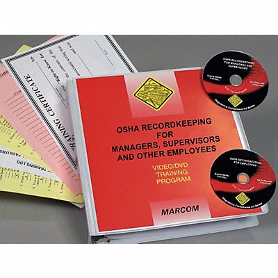MARCOM V0000189SO DVD Spanish OSHA Recordkeeping