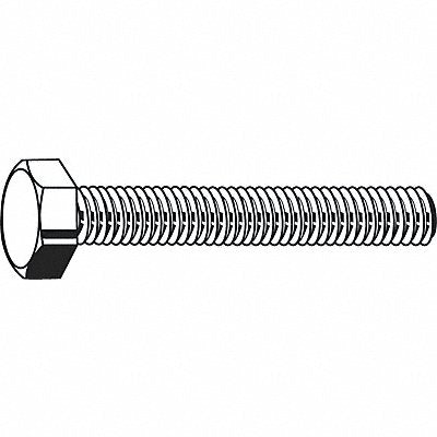 GRAINGER U040000750175 Heavy Hex Bolt Fastener L 1 3/4 in PK10